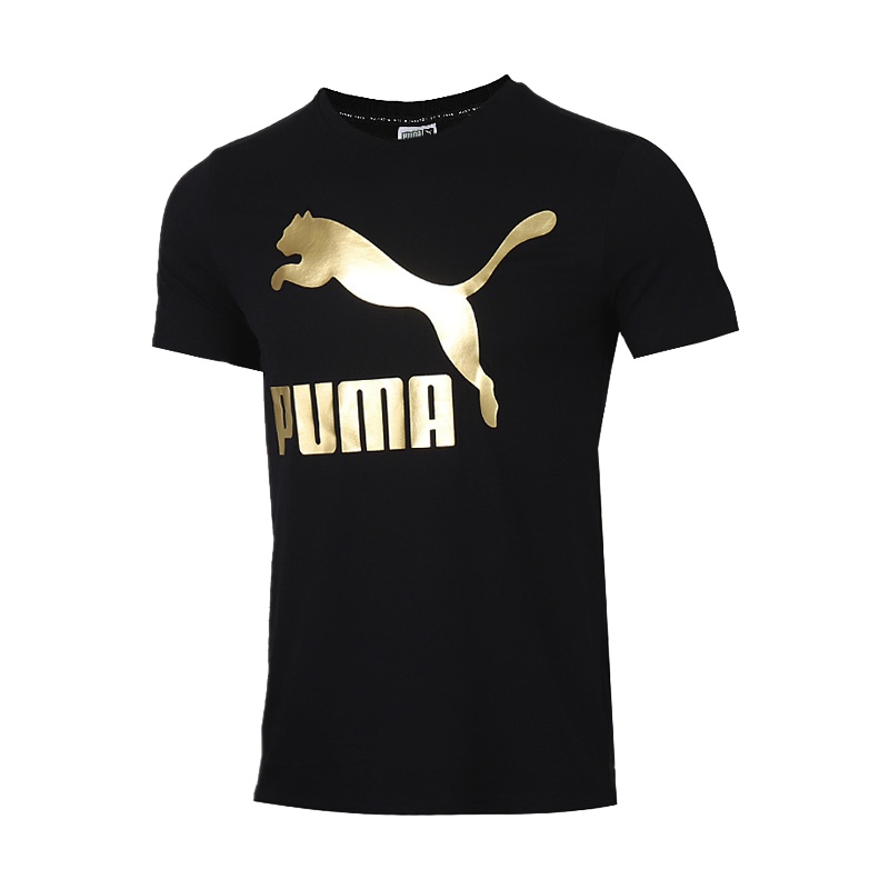 PUMA彪马男装T恤夏季新款跑步圆领运动服金标半袖579405-51
