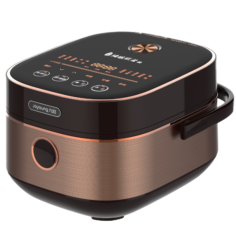 九阳电饭煲铁釜内胆4L家用电饭锅预约触摸式智能控制F-40T15