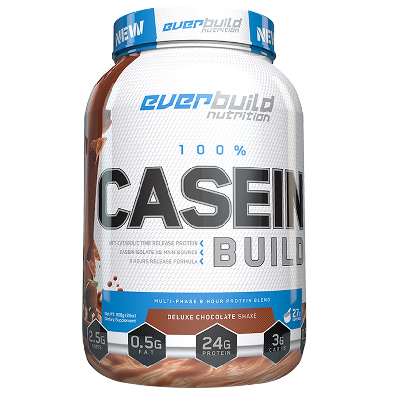 EB健型everbuild酪蛋白乳清蛋白粉蛋白质粉增肌粉男女健身粉剂2磅进口 巧克力味