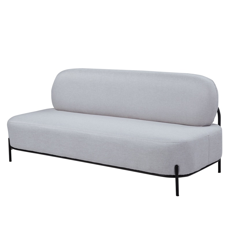 [红心家居]办公室沙发三人位会客现代中式商务接待办公沙发