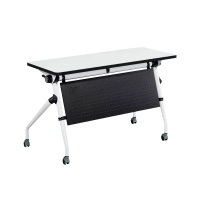 科朔 折叠桌条桌长条会议桌翻版桌会议桌1200W*400D*750H FT-0112