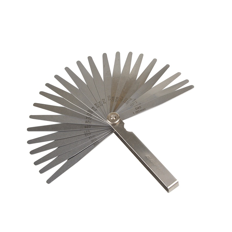 力易得(ENDURA)23件套不锈钢塞尺 0.02-1.00mm 货号E9734