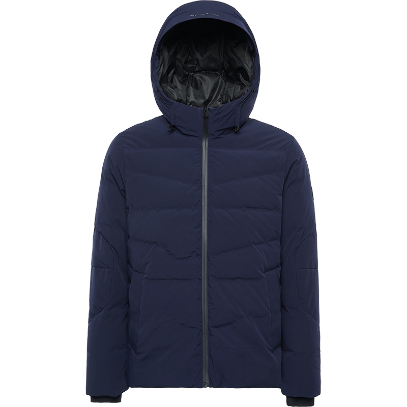 波司登新款秋冬羽绒服男士短款休闲防寒连帽外套_1