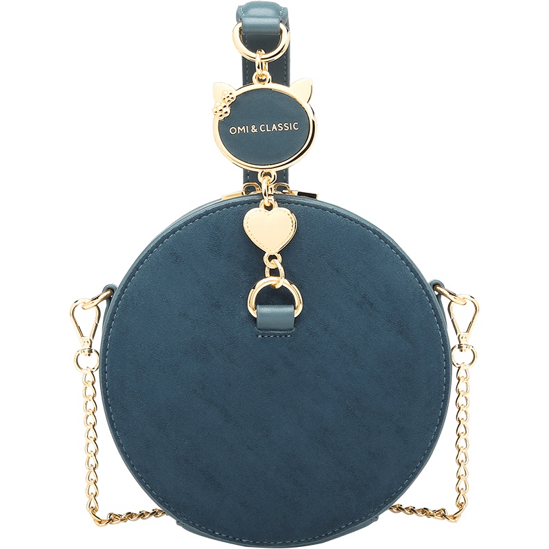 欧米OMI包包女包2019冬季新款时尚手提包斜挎百搭ins链条包单肩包