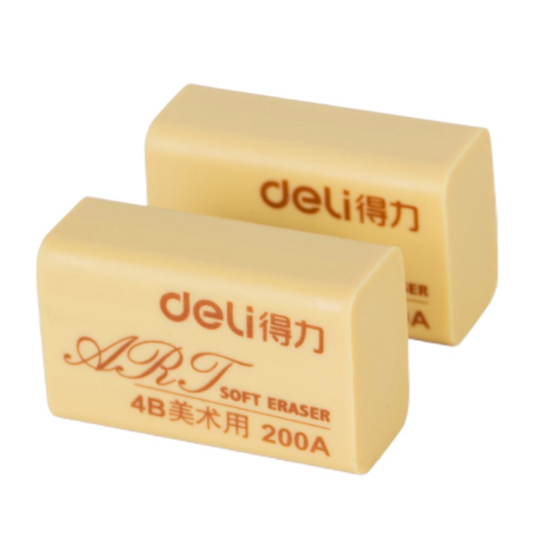 得力(deli) 7540 4B美术橡皮擦 (1个装)