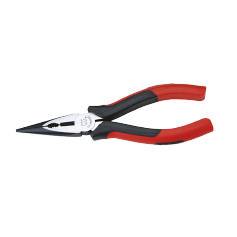 长城精工专业日式双色柄尖嘴钳,160mm(6"),212186