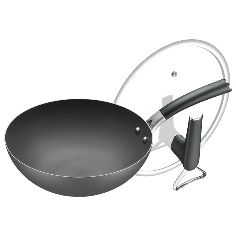 苏泊尔(SUPOR)芯铁Ⅱ真不锈炒锅•可 立盖EC30ACC01