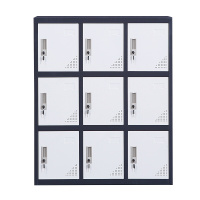 苏美特更衣柜矮柜办公柜储物柜钢制铁皮柜文件柜鞋柜柜档案柜茶水柜九门矮柜