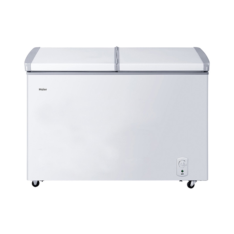 海尔(Haier)215升家用商用卧式冰柜冷柜小冰箱 双温双箱 断电保护 3D逆循环速冷 节能省电 FCD-215SEA