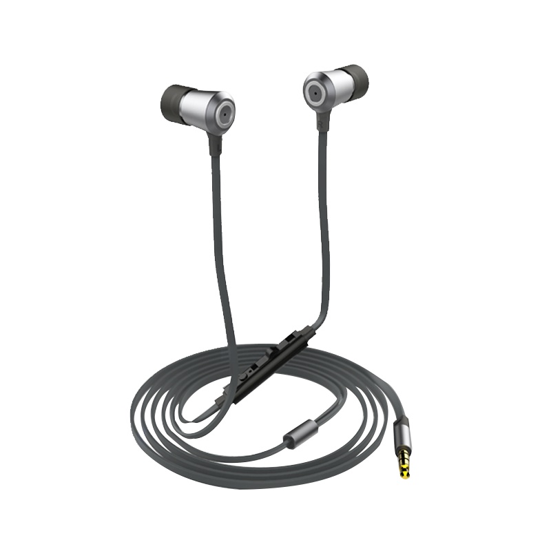 洛克(ROCK)乐浪S立体声耳机有线线控运动耳麦游戏吃鸡电脑音乐魔音K歌 苹果iphone华为荣耀通用 3.5mm接口