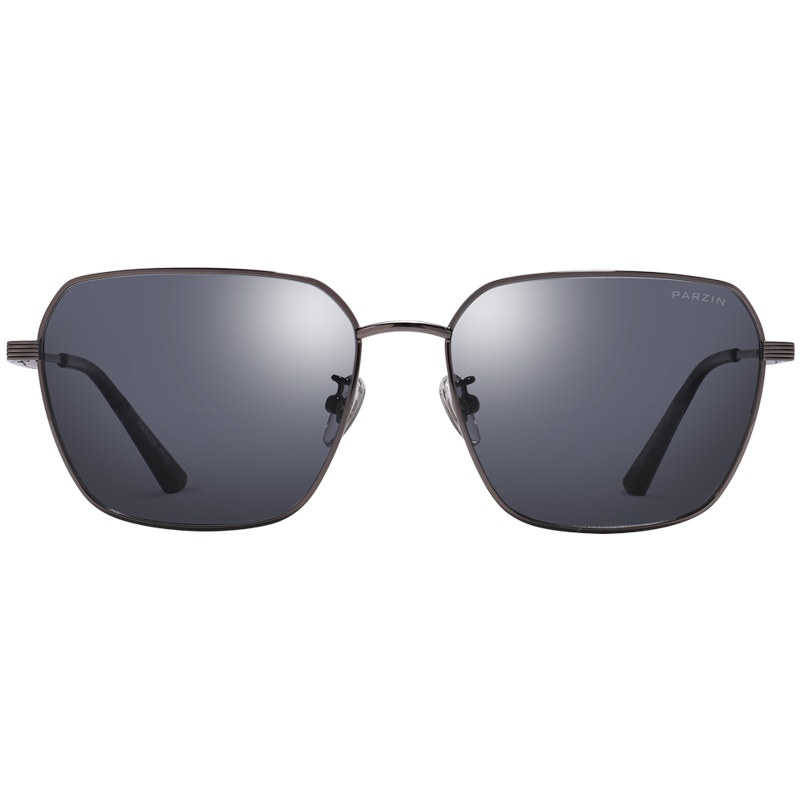 帕森偏光太阳镜 男士金属大框眼镜尼龙镜片驾驶潮墨镜 新品8267