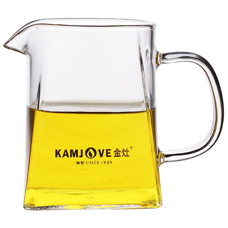 KAMJOVE/金灶 玻璃茶漏茶滤 GO-31 耐热玻璃公道杯 加厚玻璃分茶器 泡茶器公杯 玻璃壶 茶海茶道功夫茶具配件