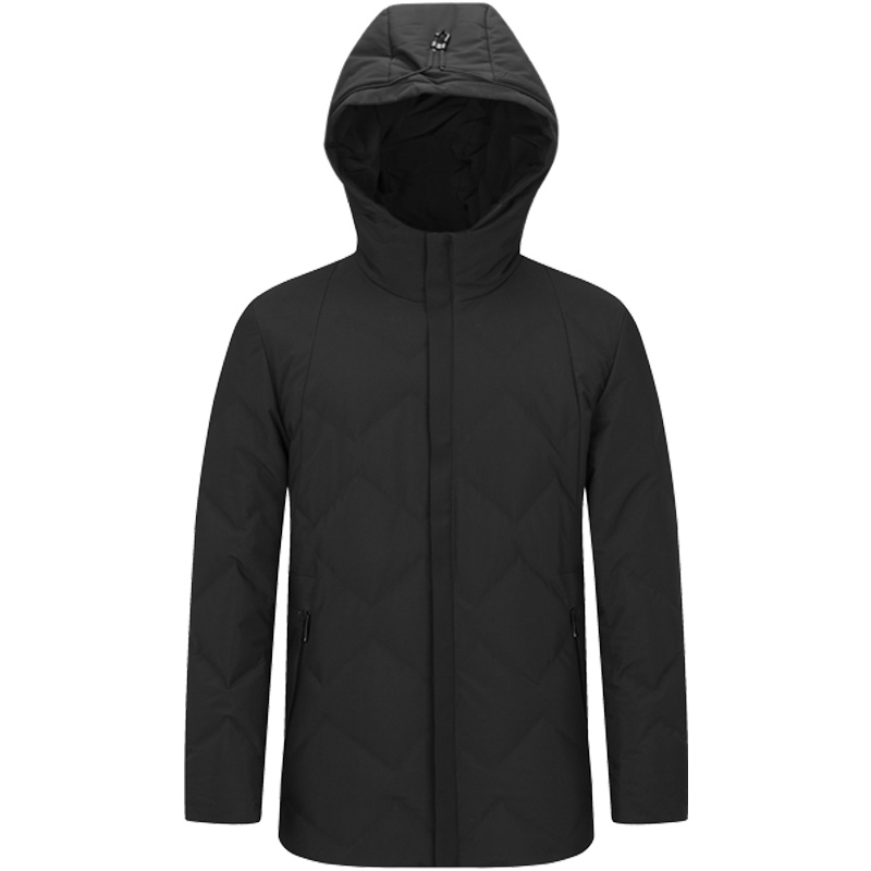 柒牌SEVEN男装羽绒服商务休闲男士潮流保暖中青年连帽外套