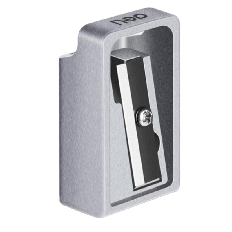 得力(deli)经典锌合金卷笔刀/学生铅笔削笔器 0596