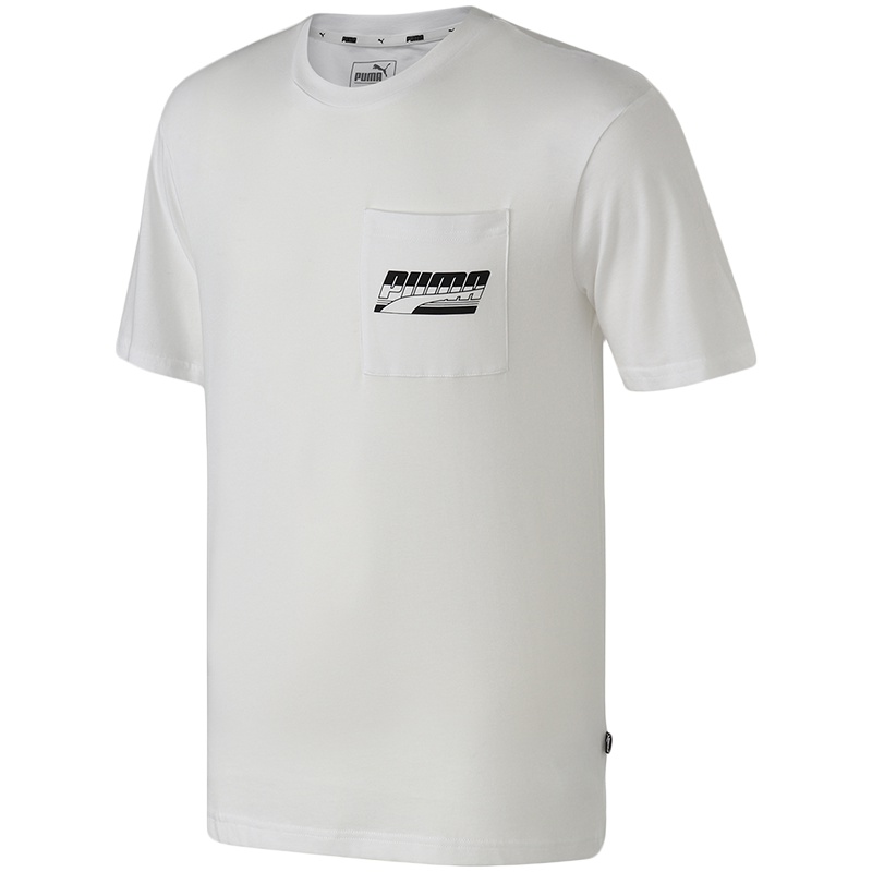 【自营】PUMA彪马男装运动服休闲服圆领小LOGO短袖T恤844634