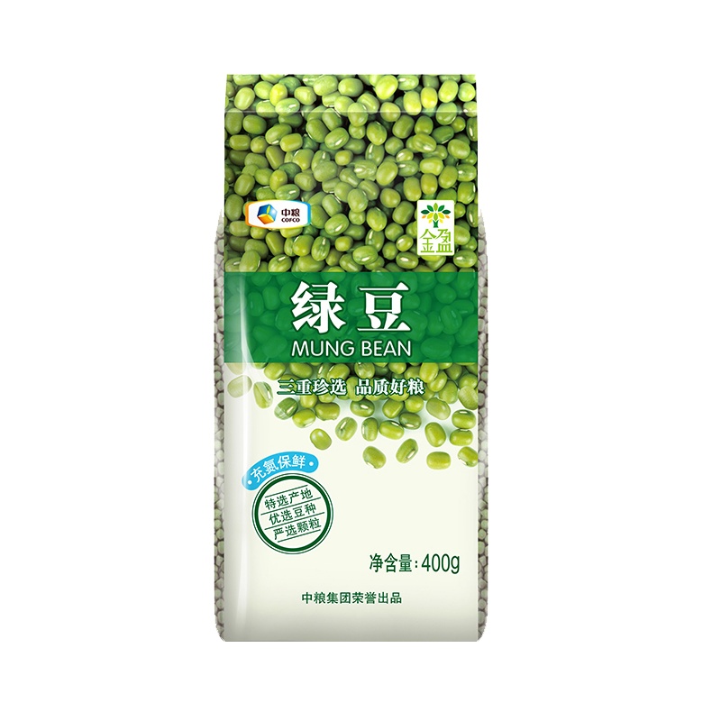 中粮金盈绿豆400g*3袋