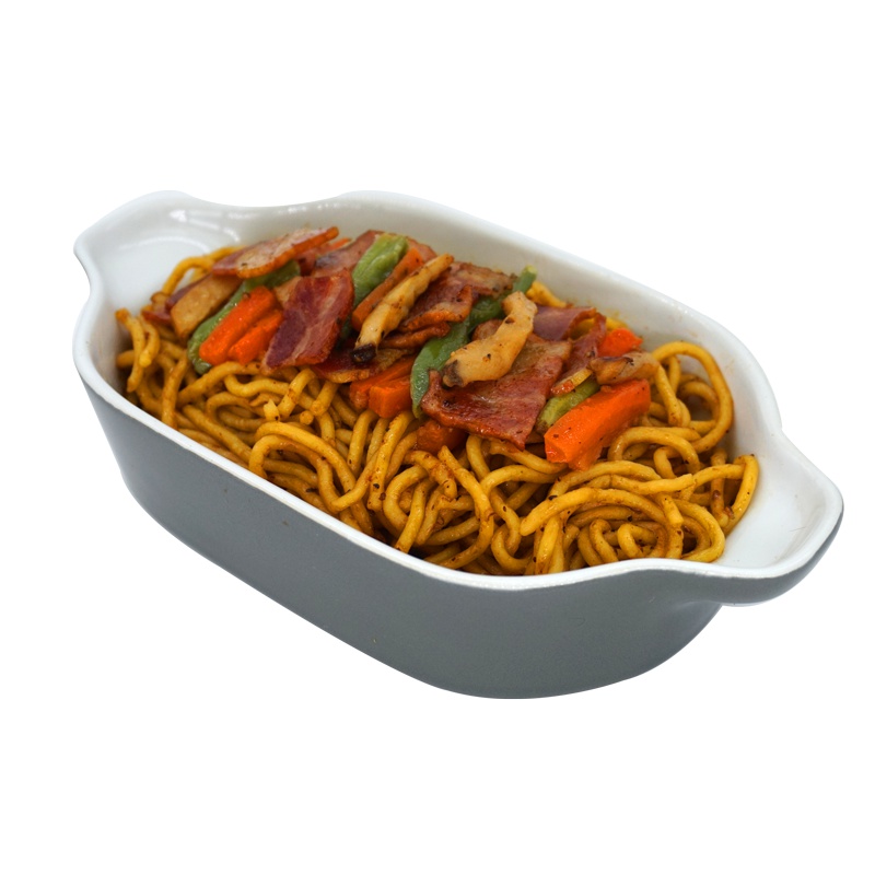 福成美食家 男神版 黑椒培根时蔬焖面360g