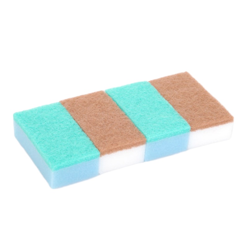 宝家洁 海绵百洁布 洗碗巾 4片装