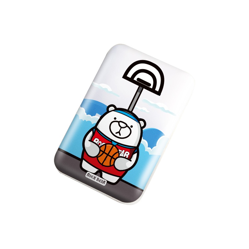 洛克(ROCK)1万毫安P51充电宝超薄手机移动电源苹果专用轻薄小巧通用快充vivo华为oppo女生大容量飞机可爱迷你熊