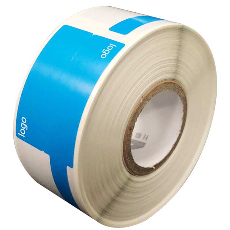 开仰(KAIYANG)P-40B-DX-SC不干胶标签纸F型预印logo尾纤标签38*25+40mm/200片/卷 蓝色