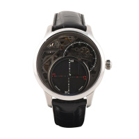 MAURICELACROIX艾美男士精钢神秘秒针自动机械表10014667