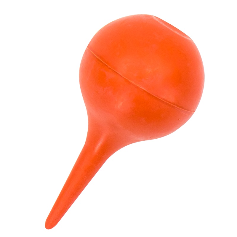 冰禹 SNyl-507 实验用橡胶洗耳球 大中小号(30-60-90ml) 皮老虎吹气球清洁球 60ml直径49m3个