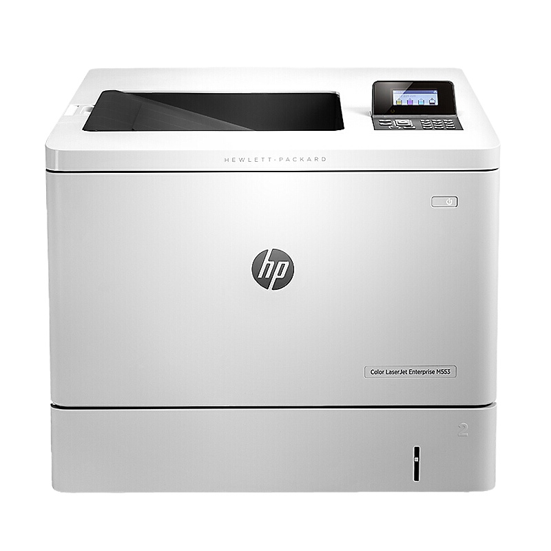 惠普HP Color LaserJet M553dn 彩色激光打印机 有线网络 自动双面 企业办公打印