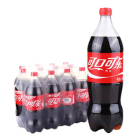 可口可乐 碳酸饮料大瓶可乐1.25L*12瓶