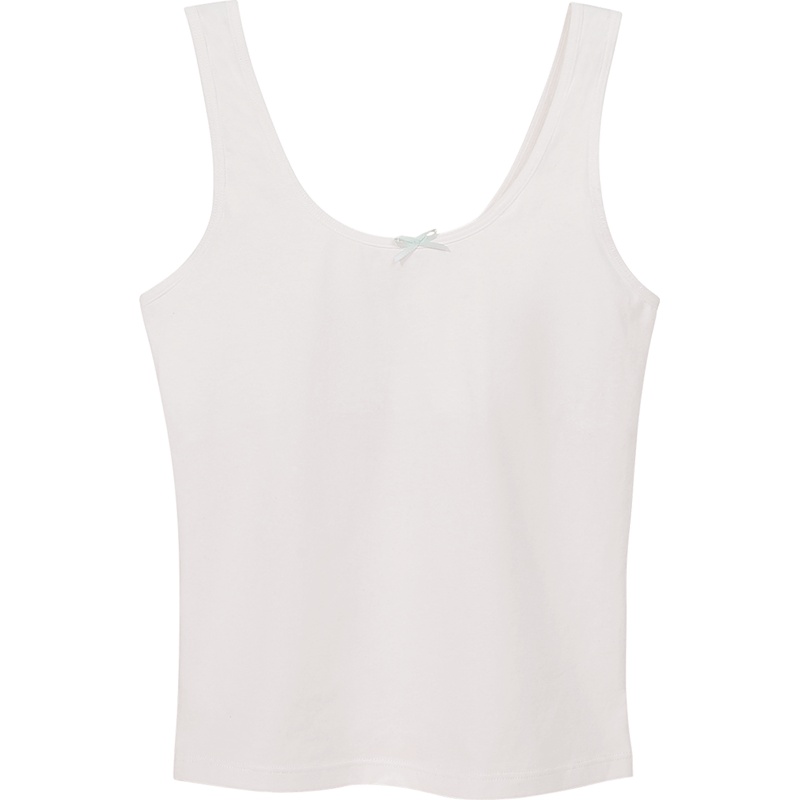 猫人儿童四季女童背心女带胸垫内搭打底文胸裹胸抹胸少女内衣