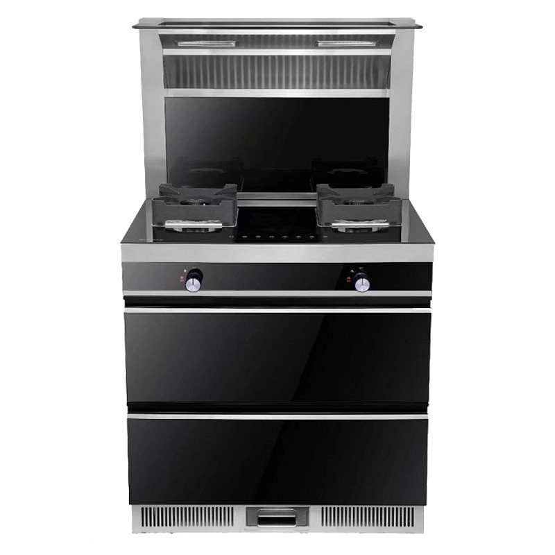 大臣(Dachen)小尺寸集成灶JJZY-750A1 750MM小户型 液化气 自动清洗 集成环保灶 烟灶消一体 套餐