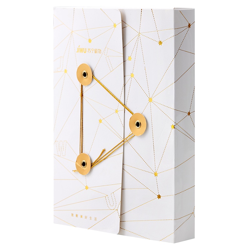 苏宁极物多功能拉链包 学生商务礼品创意记事本手账本 手机杂物收纳包 经理笔记本文具套装包