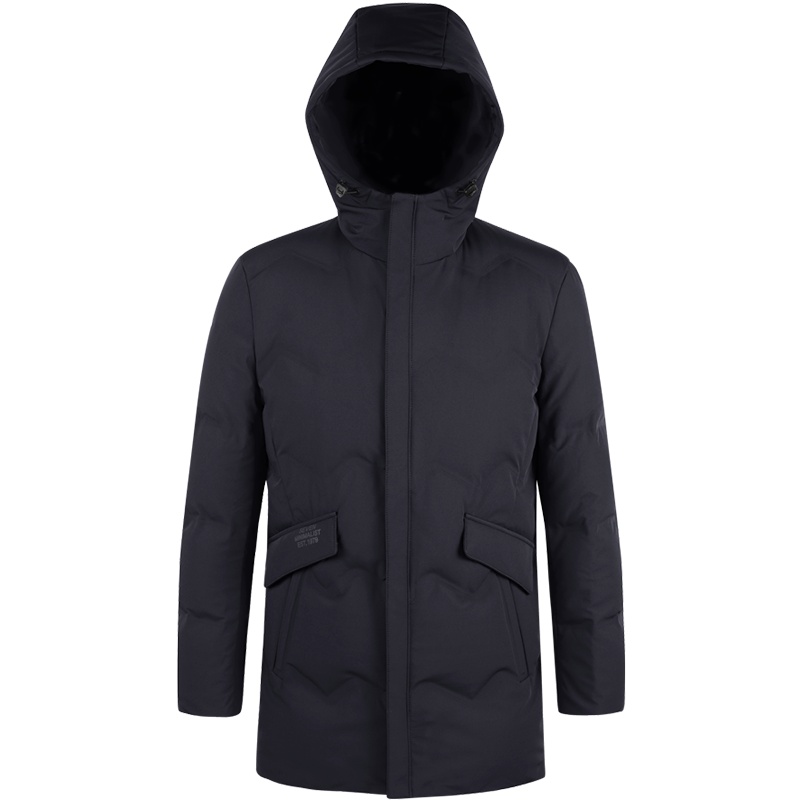 柒牌SEVEN男士保暖加厚羽绒服时尚青年连帽