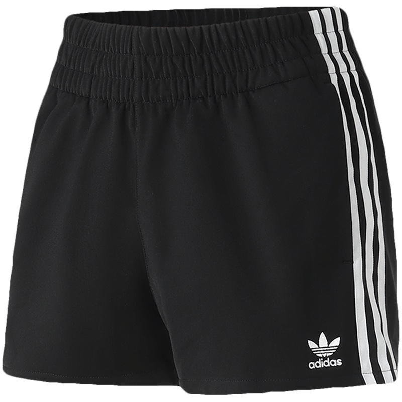 adidas阿迪达斯三叶草女裤运动裤休闲针织短裤FM2610
