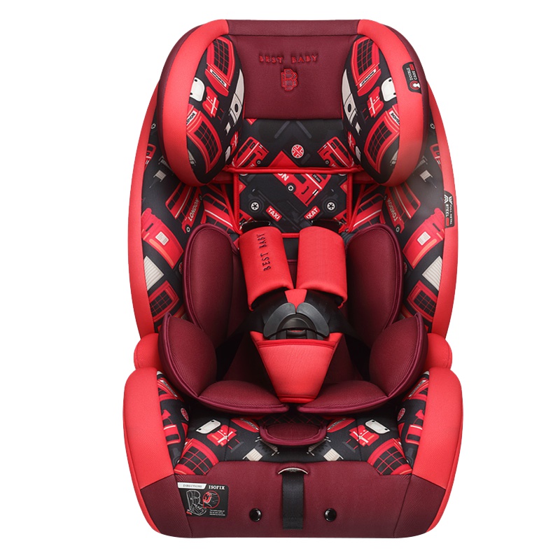 BESTBABY汽车儿童安全座椅ISOFIX接口9个月12岁