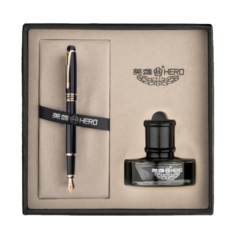 英雄 1501 明尖钢笔墨水礼盒套装 礼盒套装