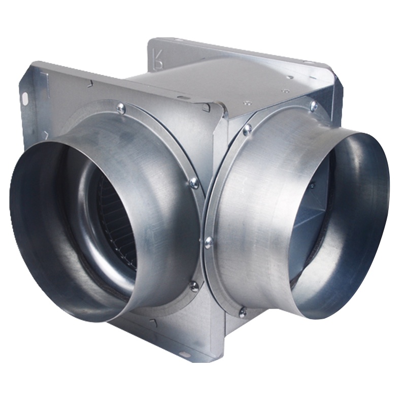 松下送风机工厂大风量整体排气管道型天花扇低噪音小型风机家用强弱两档单向流新风机办公室抽风机天花管道FV-12NL3C