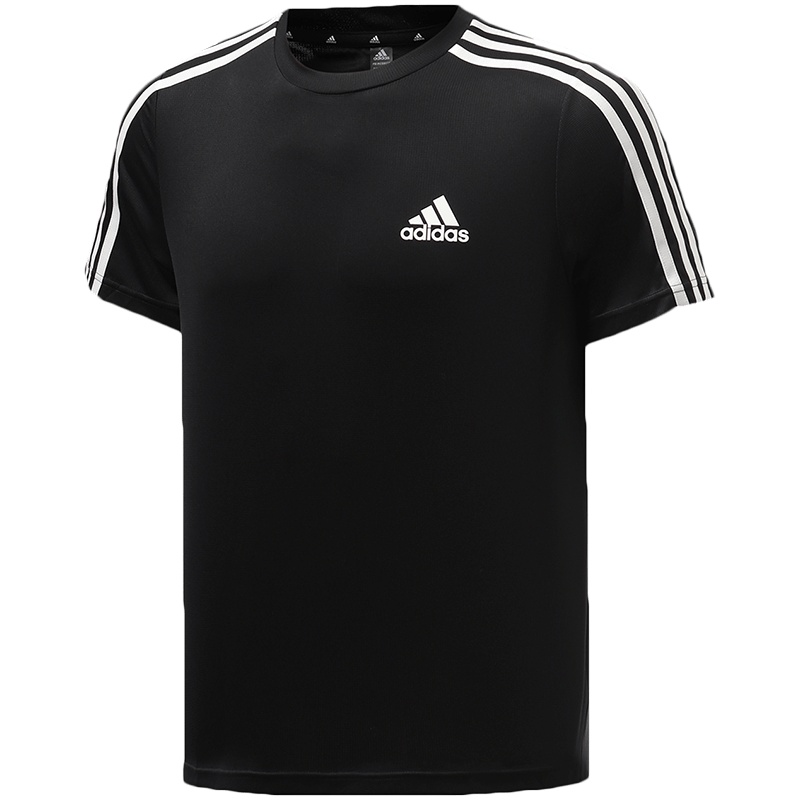 阿迪达斯男服短袖T恤夏季综合健身训练休闲运动服GM2105