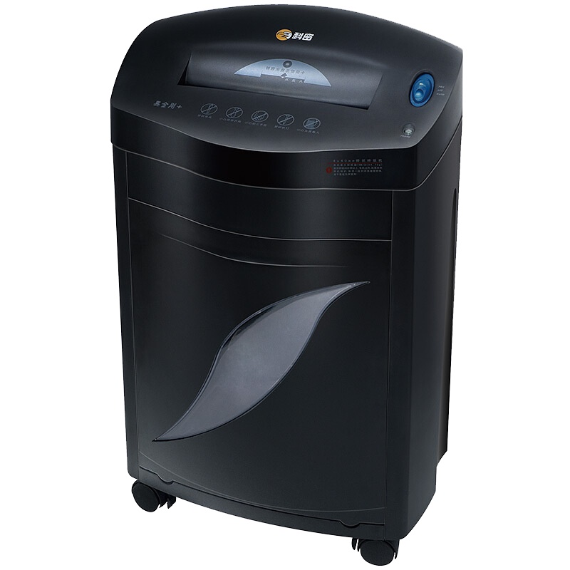 科 密黑金刚+ 大型长时间办公商用碎纸机 光盘信用卡粉碎机