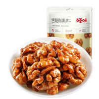 [69元任选]百草味 坚果 蜂蜜琥珀核桃仁50g 坚果零食核桃仁小包装 纸皮核桃肉任选