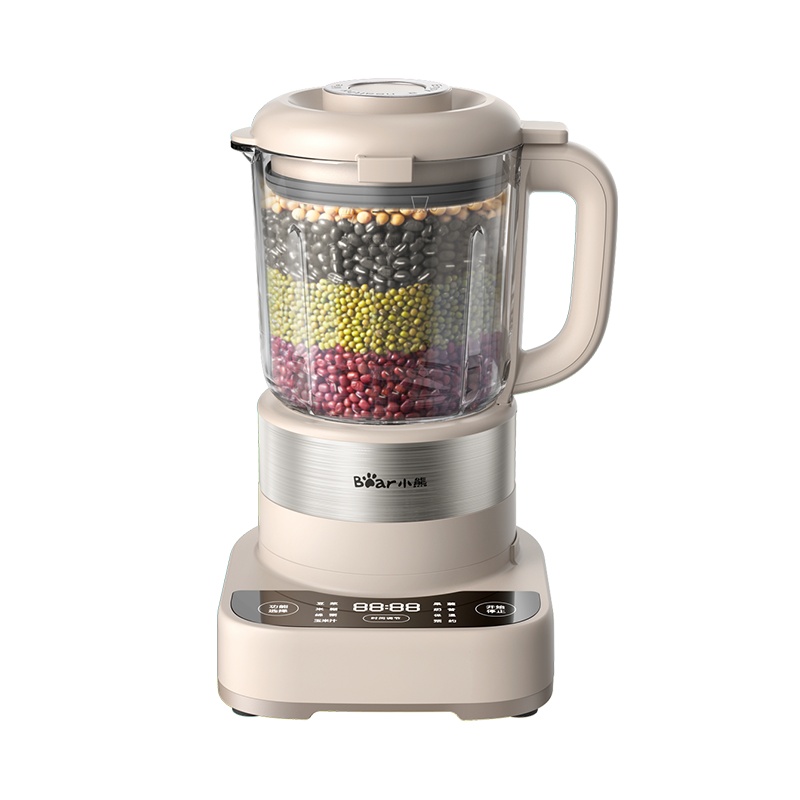 小熊破壁机小型多功能家用智能预约加热豆浆机迷你料理机榨汁机果汁机搅拌机辅食机0.8L PBJ-D06C1