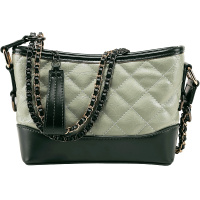 流浪包女2019新款菱格链条水桶包ins百搭小香风包包单肩斜挎包女