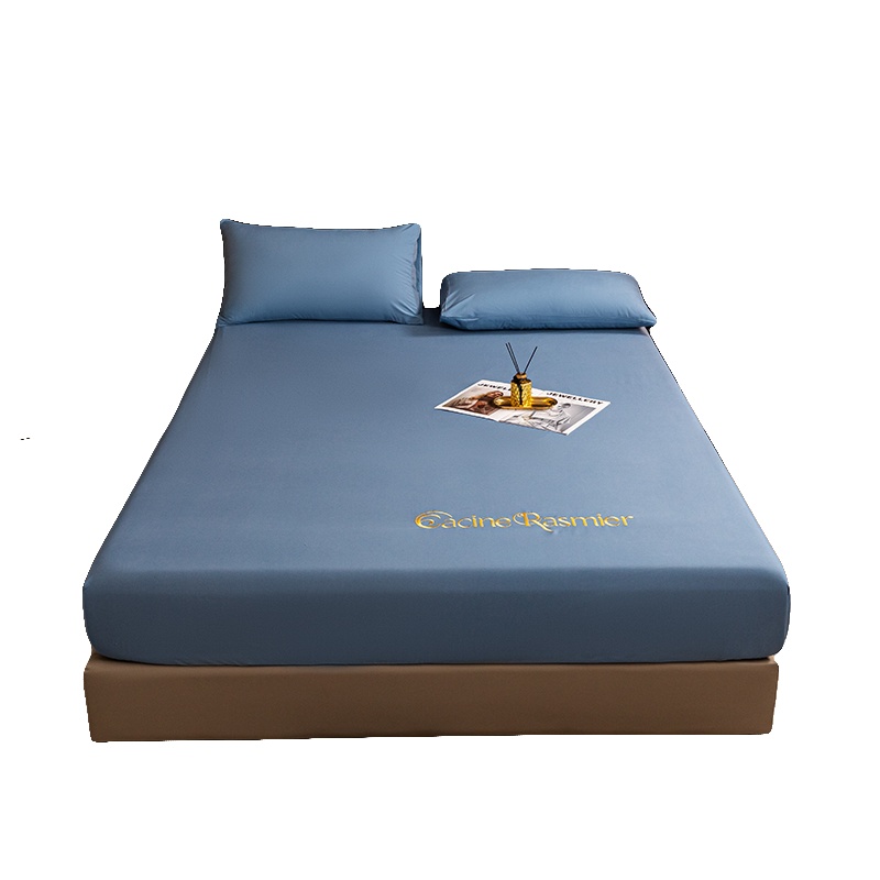 南极人(NanJiren)家纺 水洗棉床笠单件床套席梦思防尘套床垫保护罩学生宿舍防滑床单