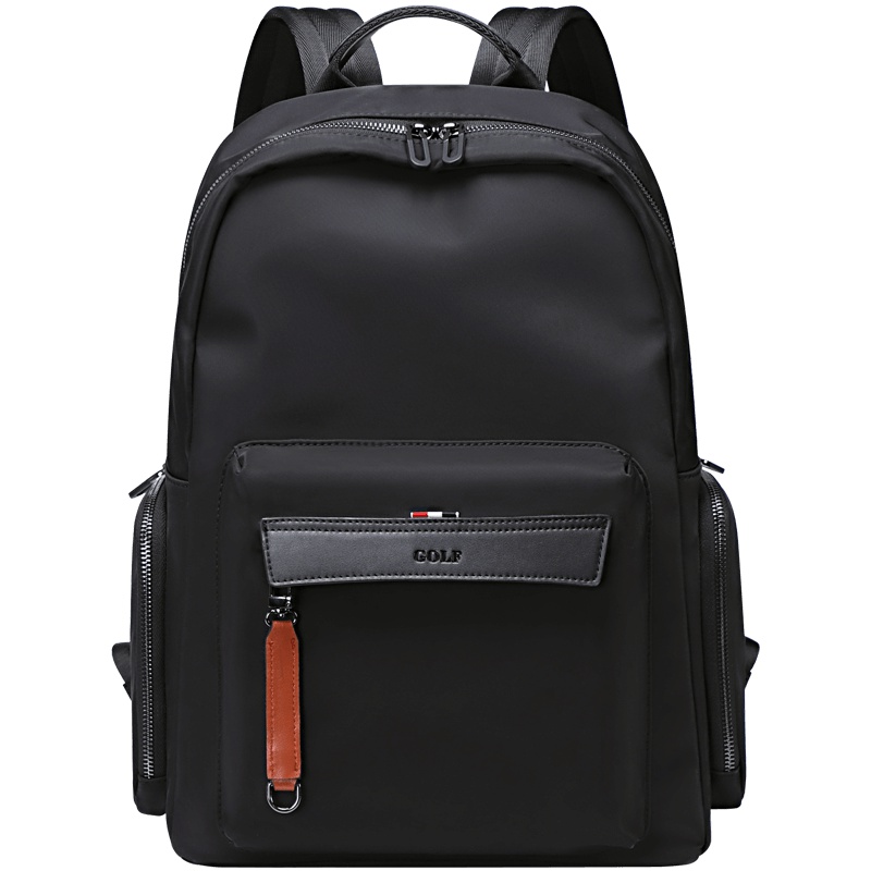 高尔夫GOLF简约轻盈双肩包多功能大容量男士背包可装14英寸笔记本电脑包短途旅行