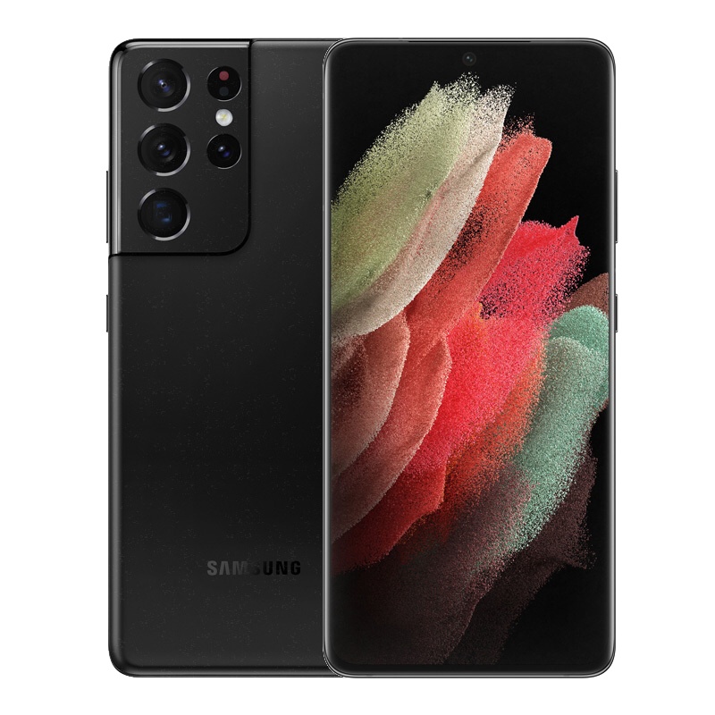 三星GalaxyS21Ultra 12GB+256GB幽夜黑5G手机 6400万超高清专业摄像 6.8英寸滑护目屏 韩版