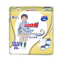 大王GOO.N 光羽拉拉裤双加大XXL20(15kg以上) 婴儿宝宝尿不湿 男女孩通用 轻薄透气 持久干爽