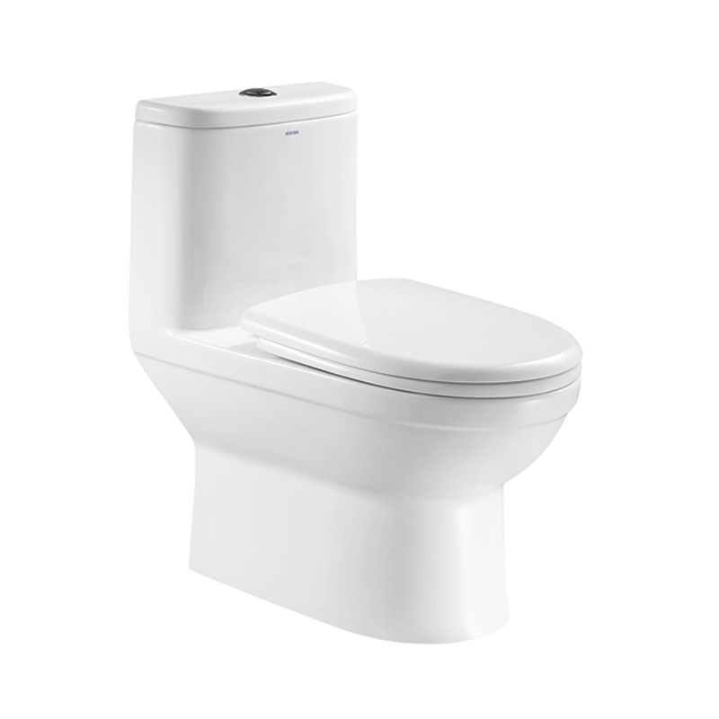 安华卫浴马桶坐便器家用抽水加大管道防臭节水小户型虹吸座便器1351全坑距(其他坑距联系客服备注)