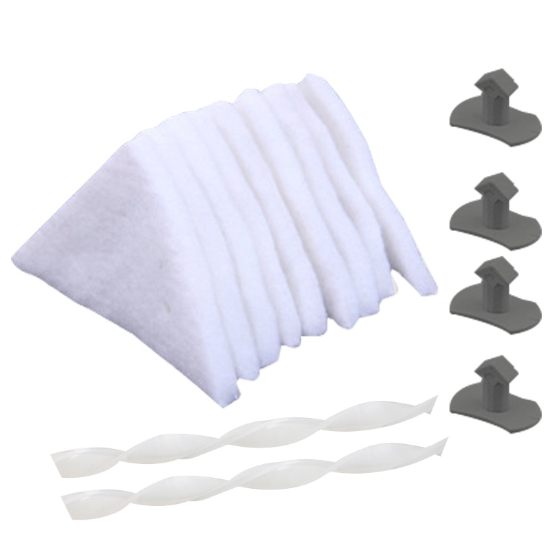 海斯迪克 gnjz-213 高楼擦窗器 双面磁性擦玻璃器 双层中空玻璃清洁工具 24个清洁棉+2个胶条+4个固定扣