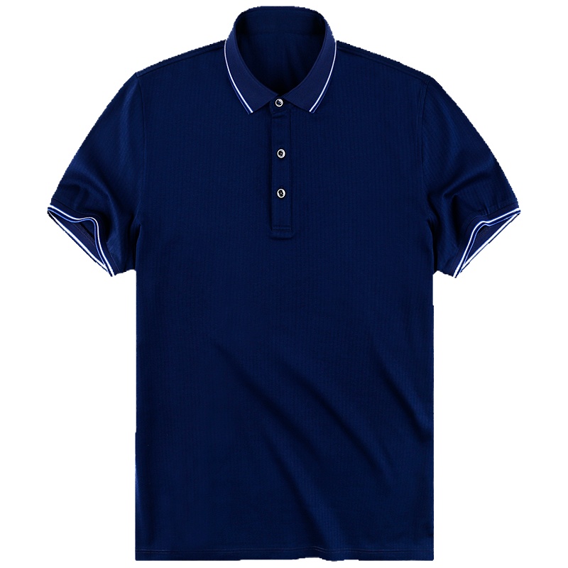 布先生衣服男短袖夏装新款翻领纯棉t恤男短袖衫AT10547