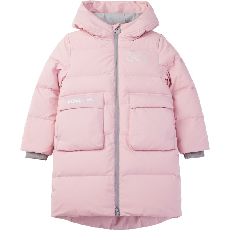 波司登童装2018儿童迪士尼合作款米奇耳朵造型羽绒服