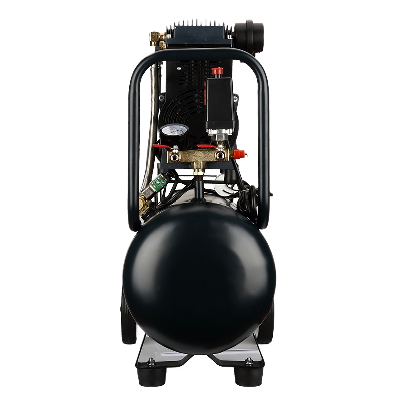 鸣固 无油空压机 220V无油1600W-40L新款(整机四件套+F30钉枪)